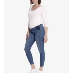 Isabel maternity crop jeans